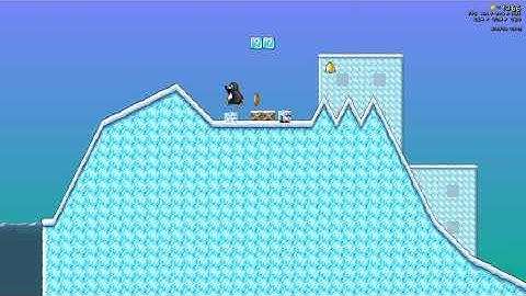 SuperTux 0.6.1 The Crowded Downtown