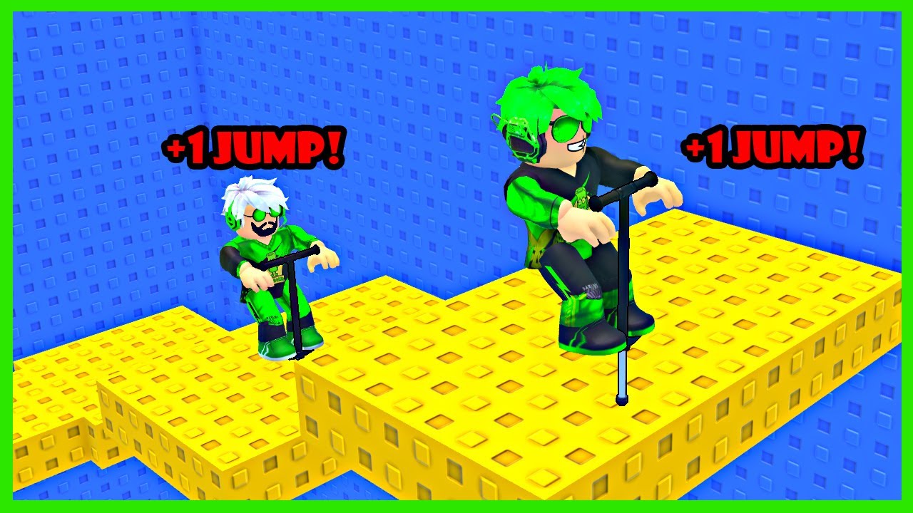 Darlung & Wak Darlung Latihan Pogo +1 Lomapatan Setiap Detiknya Di Roblox