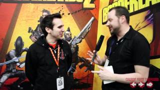 BORDERLANDS 2 INTERVIEW AT PAX EAST 2012 - CHARGE BACK FORWARD