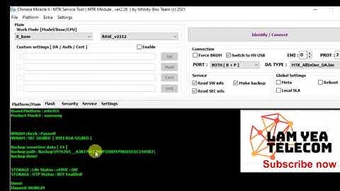 Samsung A10S A107F Reset FRP by CM2 MT2#