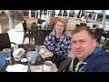 🇦🇩 VLOG #31: Lunch after a long walk @ Chernomorka Restaurant in Chisinau, Moldova