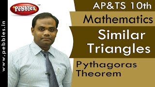 Pythagoras Theorem : Similar Triangles | Mathematics | AP&TS