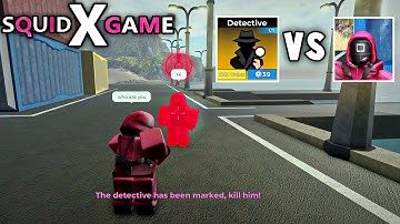 Squid Game X - 🕵️DETECTIVE Vs 👮OFFICER (Full Walkthrough) - Roblox
