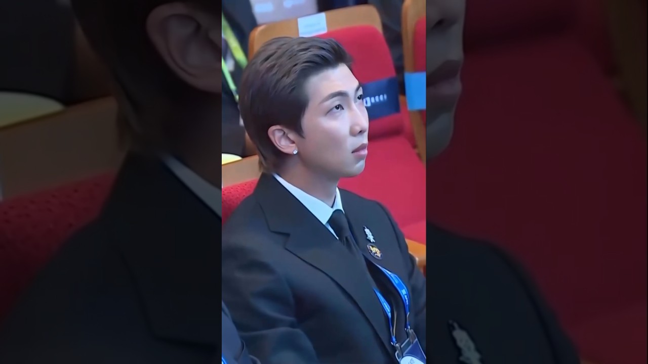 Namjoon at the APEC CEO Summit Korea 2025 💙 