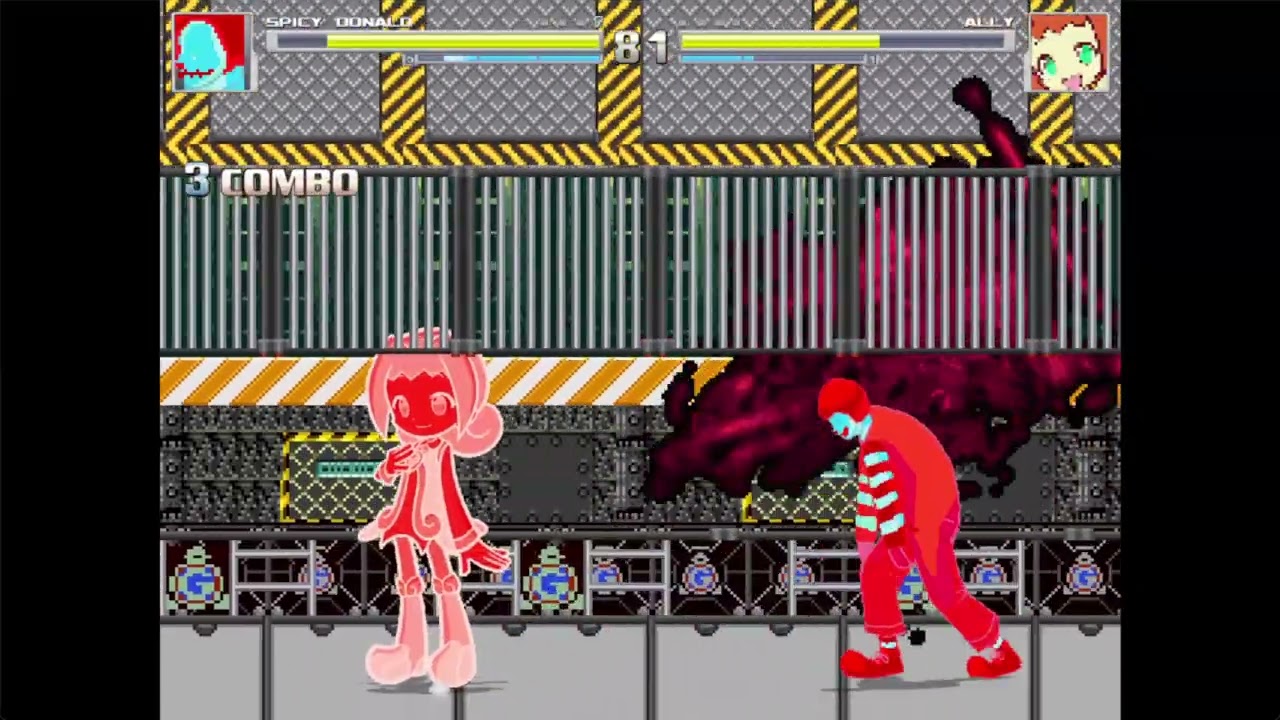 MUGEN Fight | Spicy Donald VS Ally (Puyo Puyo)