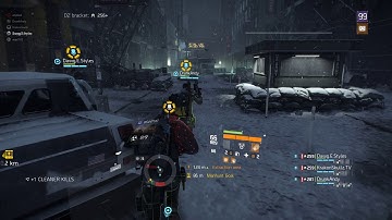 Hackers shooting through walls in the division...