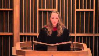 Vanderbilt Divinity School Graduation Worship 2015: Paige Wetzel