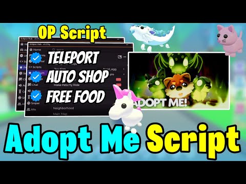 NEW Adopt Me Script (Eclipse Hub) | Free Food, Teleport & More! | Roblox Adopt Me Script