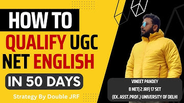 How To Study Smartly To Qualify UGC NET English.Complete Syllabus based And Strategic Guidance.
