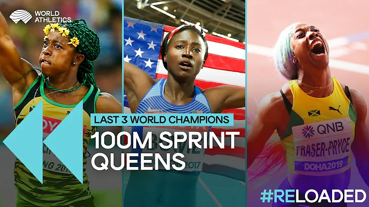 Women's 100m world champions  | Last Three World C...