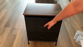 WLIVE Nightstand 2 Drawer Dresser   Why We LOVE It