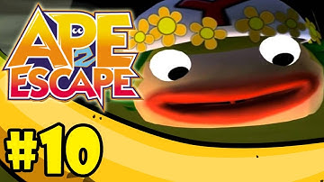 Ape Escape 2 Playthrough Part 10 - Yellow Monkey is Back!