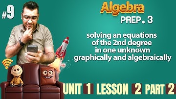prep 3 |  Algebra | Lesson 1 / solving two equations of the 1st degree graphically and algebraically