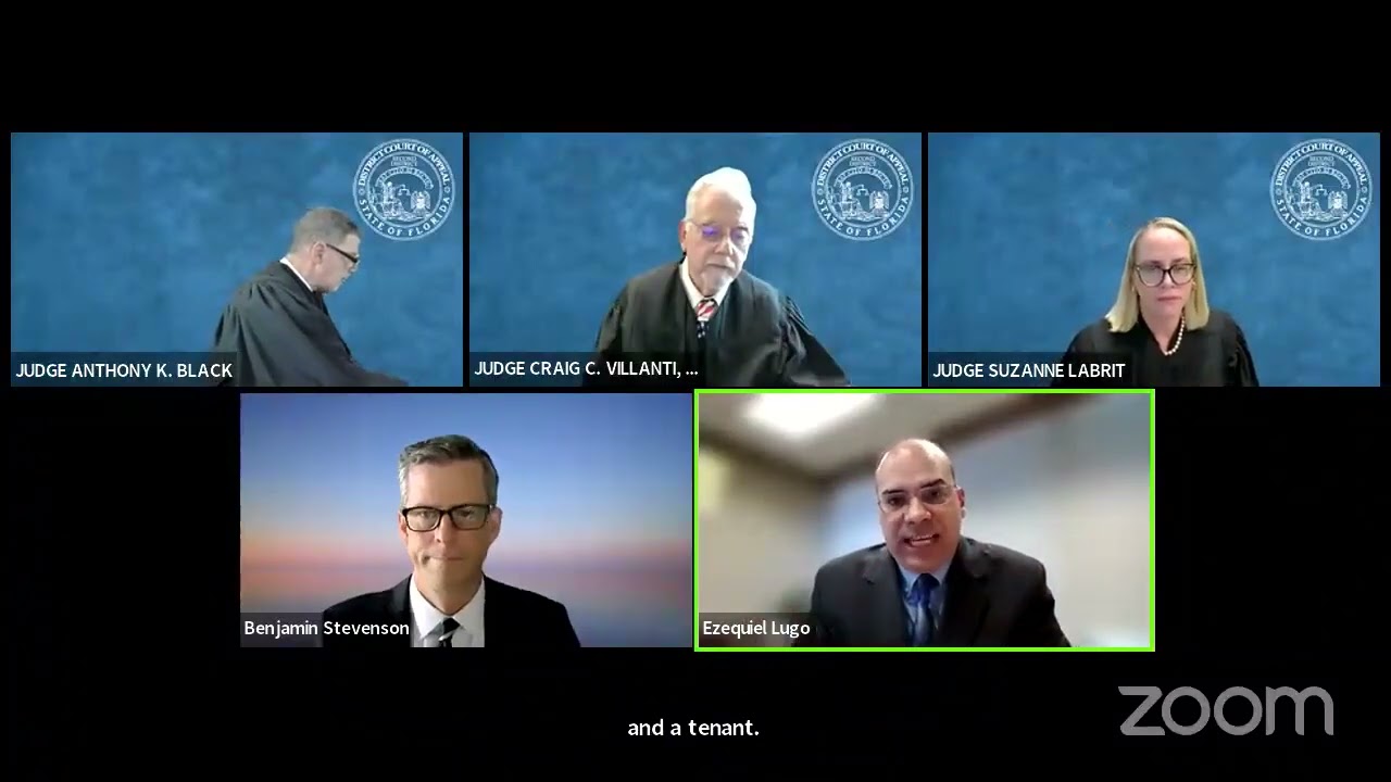 Watch on YouTube: Tenant Injury Claim and the Lease Arbitration Clause | Mid-America v. Gonzalez, 2D24-0780