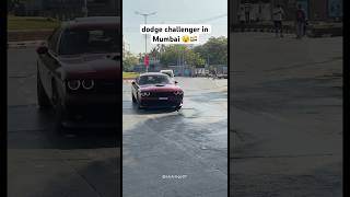 Dodge challenger in Mumbai 😵🇮🇳 #dodgechallenger #supercars #mumbai