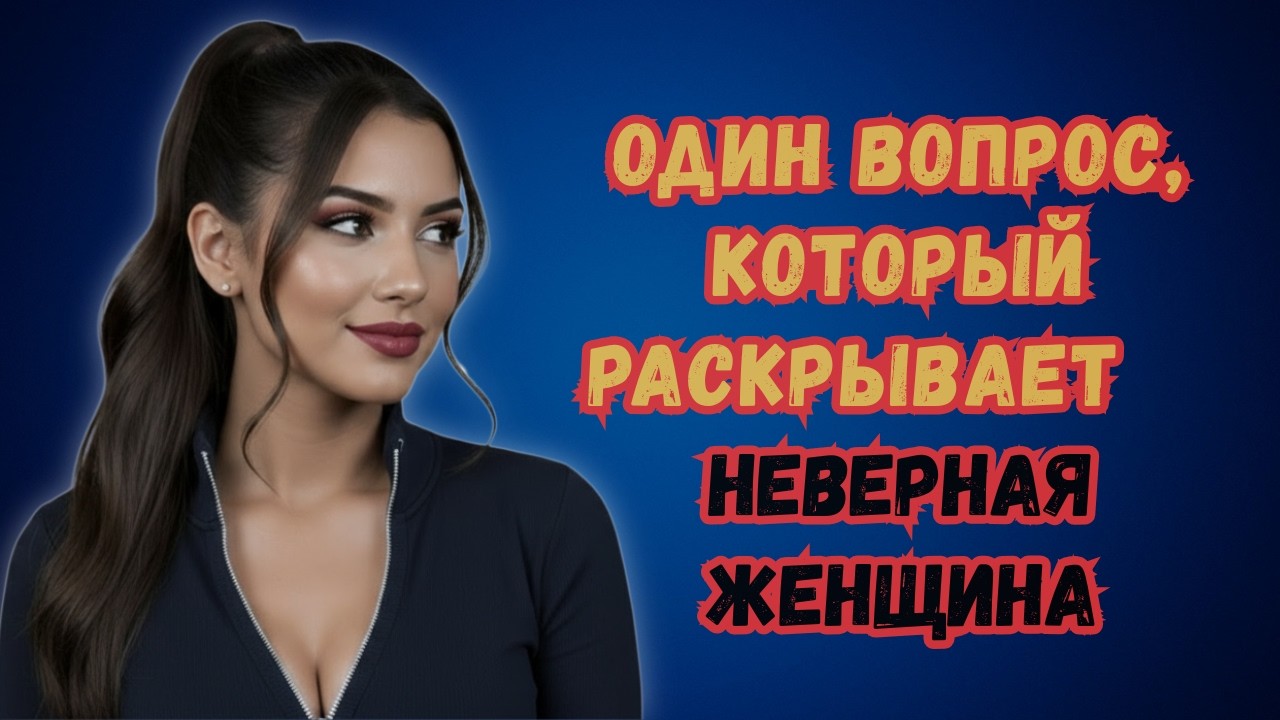 ОДИН ВОПРОС, который Разоблачает Изменяющую Женщину | Женская Психология