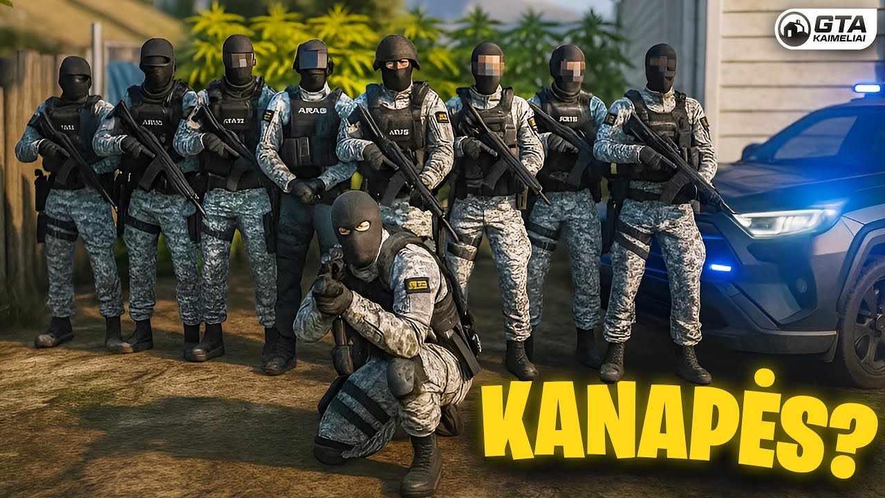 ATRADOM KANAPIŲ PLANTACIJĄ ?  GTA ROLEPLAY LIETUVIŠKAI (GTA Kaimeliai.LT)