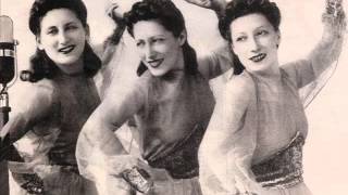 Trio Lescano / Angelini -  Oi Marie, Oi Marie ( Oh, Marie, oh Marie) 1942 chords