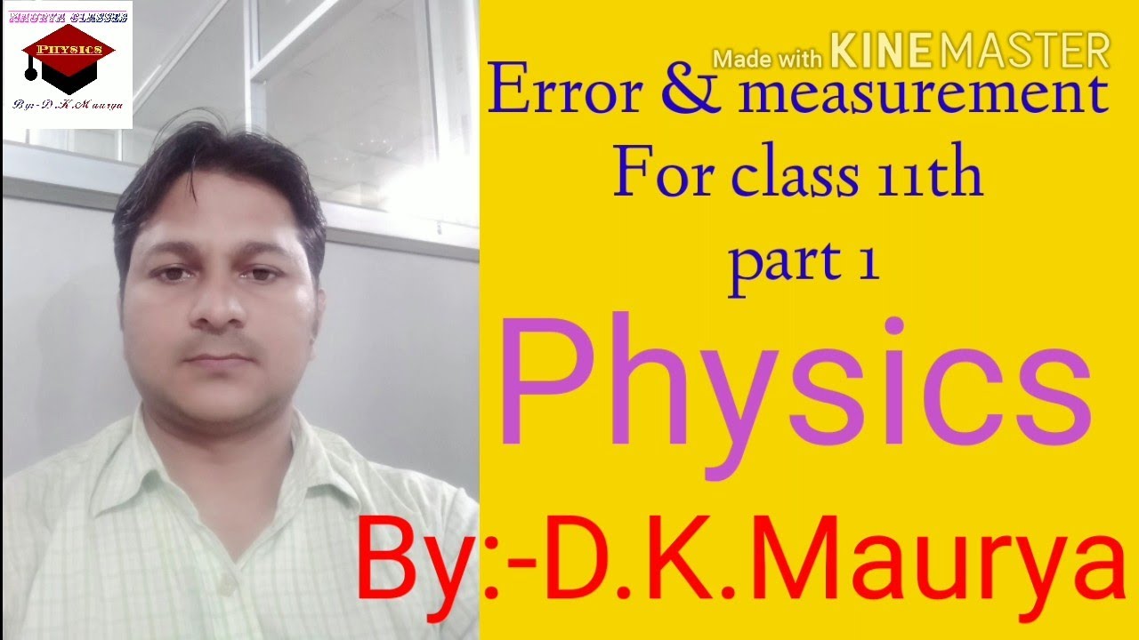 Error In Measurement For Class 11th Part 1 YouTube Error In Measurement For Class 11th Part 1 YouTube