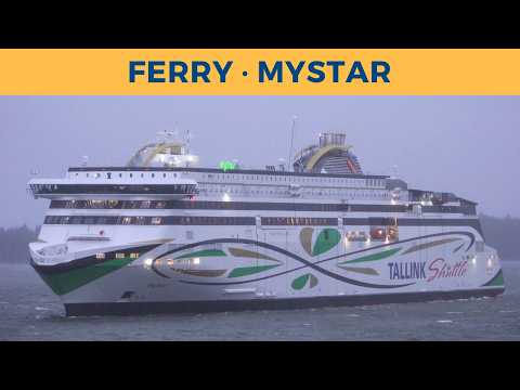 Passage on ferry MYSTAR, Helsinki-Tallinn (Tallink)