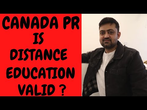 Distance Education Valid | Canada Express Entry | Canada 2020 PR