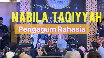 Nabila Taqqiyah - Pengagum Rahasia  LiVE 16 Mar 2025 The Lights of Ramadan Metropolitan Mall Bekasi