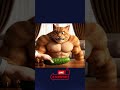 Hero Cat vs. The Terrifying Cucumber! 🐱🥒 #shorts #funnycat #animation #cat #fail #viral #keşfet
