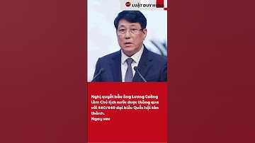 Đại Tướng Lương Cường Giữ Chức Vụ Chủ Tịch Nước Nhiệm Kỳ 2021-2026 | Luật Duy Hưng