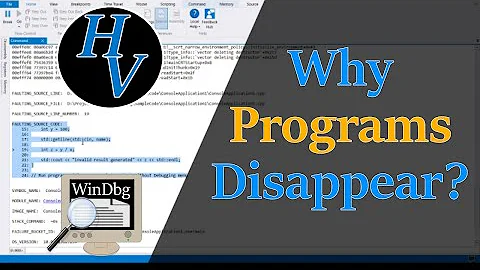 Why programs disappear ? A brief description of how to analyze the canary / stackguard using windbg