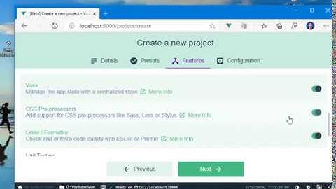 #2 Vue JS CLI - Creating Project with Vue UI