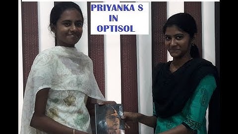 Payilagam Placement  - Priyanka S(Java) in Optisol Business Soln.