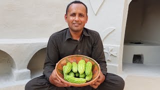 Stuffed Keema Karela Recipe | Keema Bharay Karelay | Stuffed Bitter Gourd | Village Food Secrets