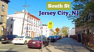 Walking on South Street in Jersey City, New Jersey, USA | J F Kennedy Blvd to Ogden Avenue