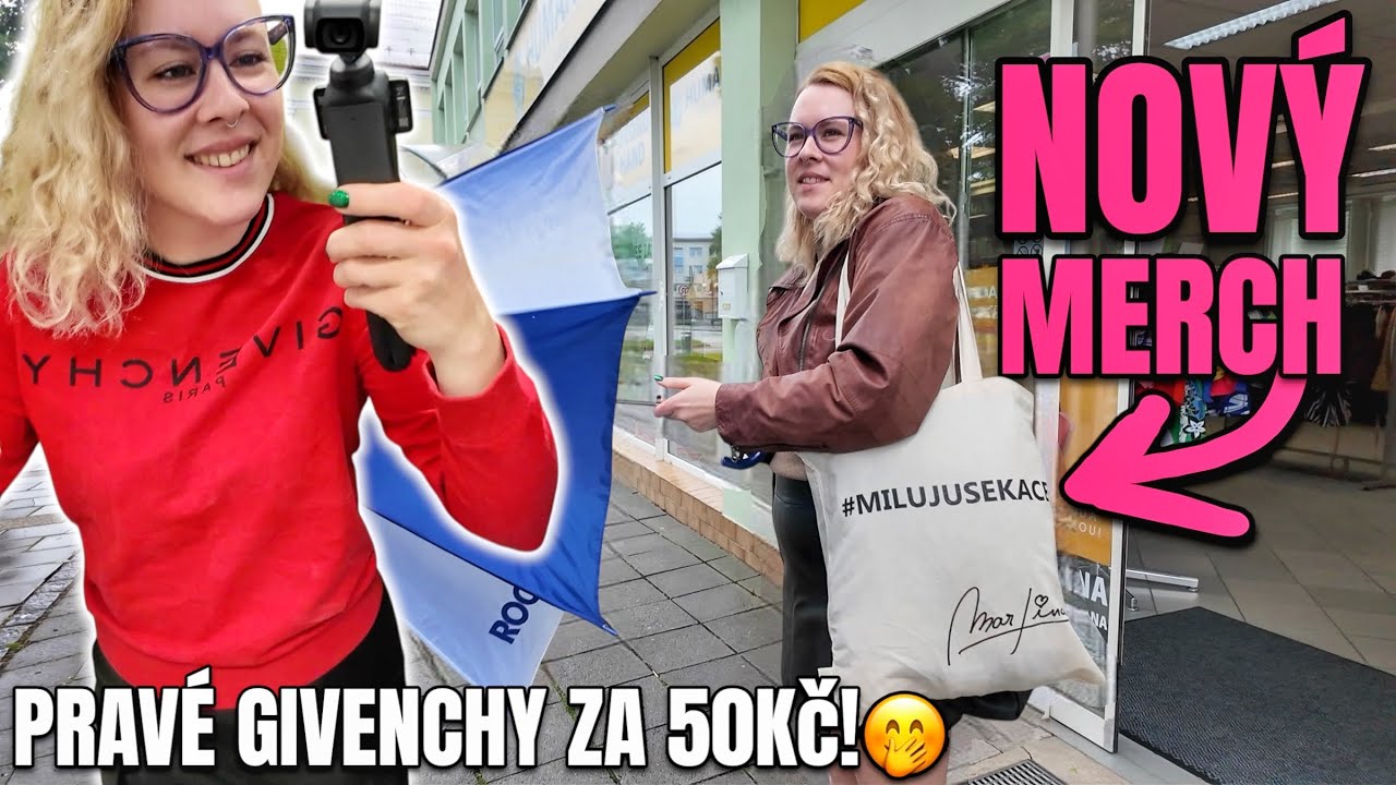 PRAVÉ GIVENCHY ZA 50Kč ZE SEKÁČE!🤯UKÁŽU VÁM NEJEPŠÍ SEKÁČE V BŘECLAVĚ😉MOJE TAŠKA❤️