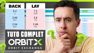 ÉP 3 : TUTO COMPLET ORBITX 2025 - EXPLICATION BACK & LAY, INTERFACE, TRADE, COTE [TRADING SPORTIF]