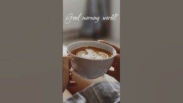 how to edit your morning coffee