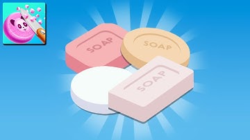 Soap Cutting ASMR slicing game Very satisfying and relaxing Gameplay Walkthrough MAXFJK43