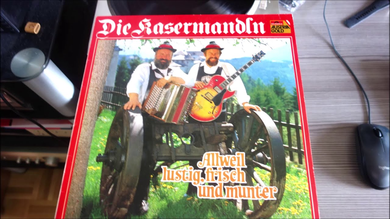 die kasermandln  allweil lustig frisch und munter    LP   12 titel   1979