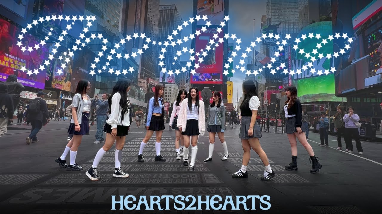 [KPOP IN PUBLIC NYC | TIMES SQUARE] Hearts2Hearts (하츠투하츠) - 'The Chase' Dance Cover