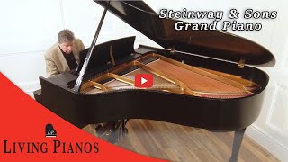 Steinway & Sons Grand Piano  Model L