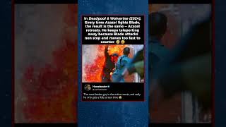 Every Time Azazel Fights Blade, The Result Is The Same Azazel Retreats. He Keeps Teleporting Away