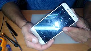 картинка: Разборка и замена модуля Huawei Y6 Pro TIT-U02