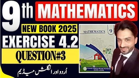 Class 9 Maths Chapter 4 Exercise 4.2 Question 3 | Class 9 Math Chapter 4 Exercise 4.2 Q#3