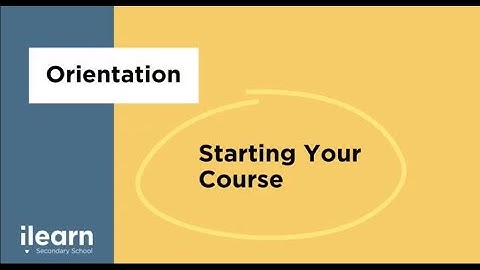 How To Start Your Course (Apex)