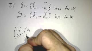 External Direct Sums