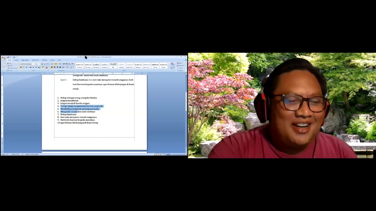 Seri 3 - Belajar Menyusun Khotbah Bersama Pdt.Esra Alfred Soru