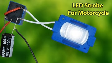 How to Make a Powerful 12 volt Bike Strobe Light