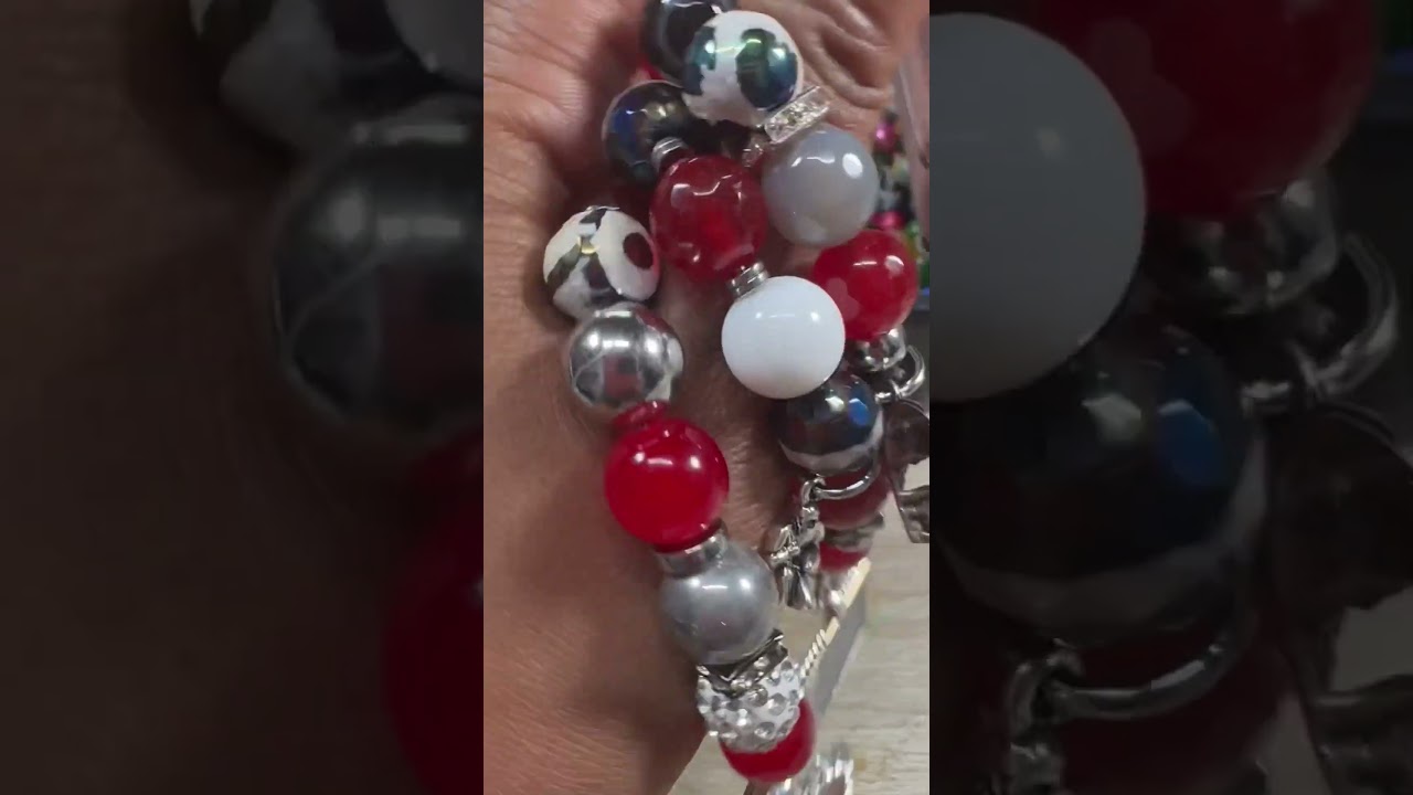 ATL gemstone bracelet stack 