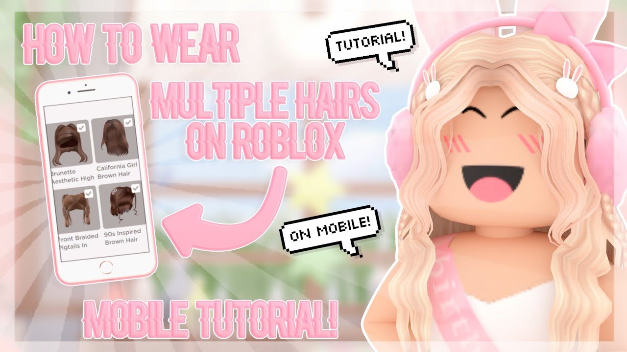 How to Get FREE HAIRS on ROBLOX (Mobile and pc) 
