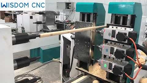 CNC Wood Lathe Milling for Pool Cue Making